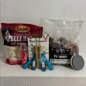 Dog bundle includes 7 different products